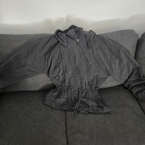 Women's Black Hooded Jacket